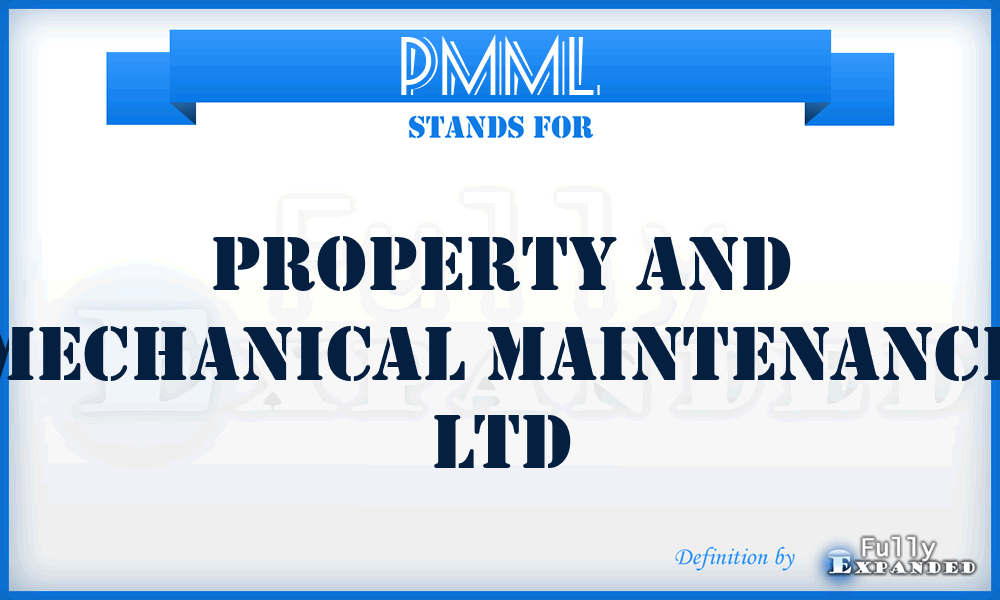 PMML - Property and Mechanical Maintenance Ltd