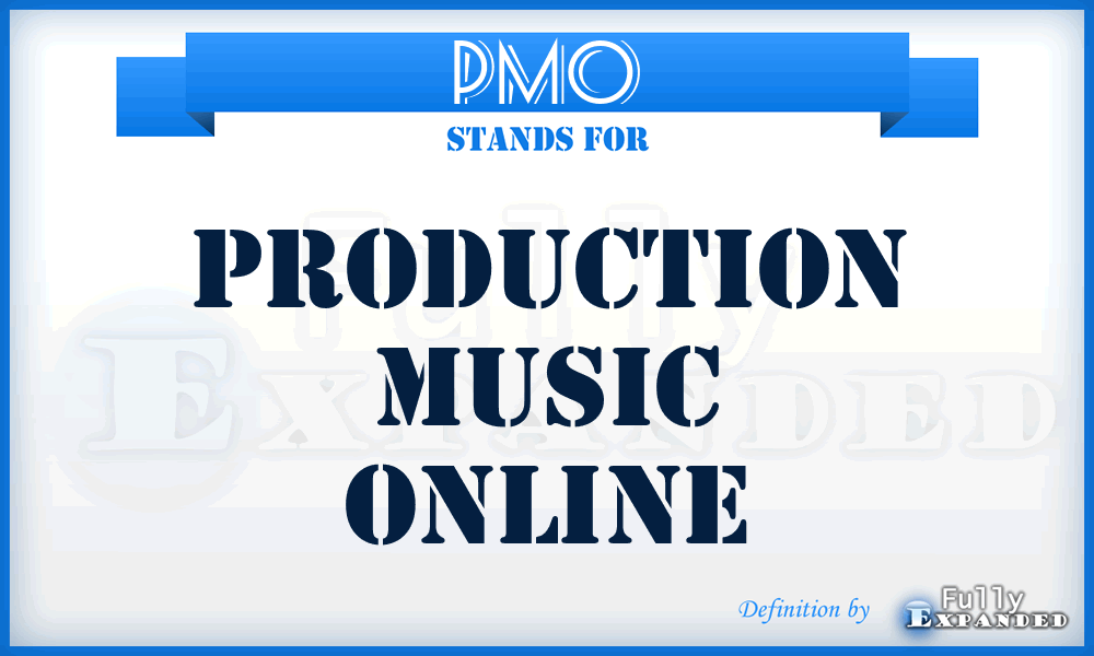 PMO - Production Music Online