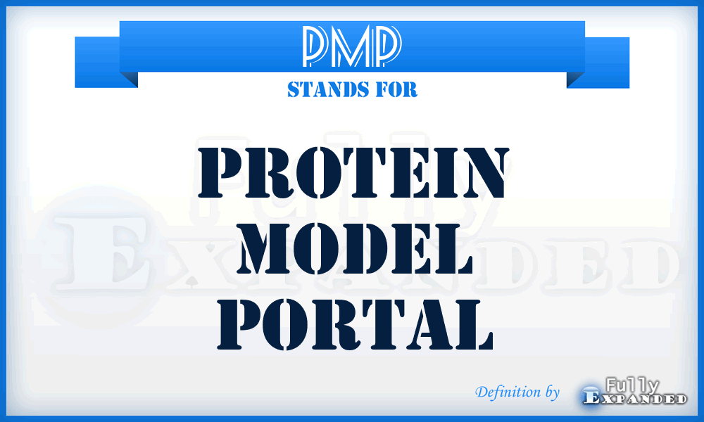 PMP - Protein Model Portal