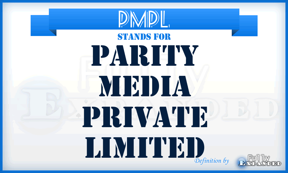 PMPL - Parity Media Private Limited