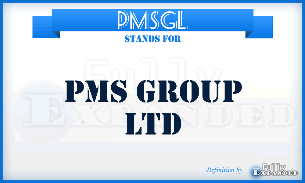 PMSGL - PMS Group Ltd