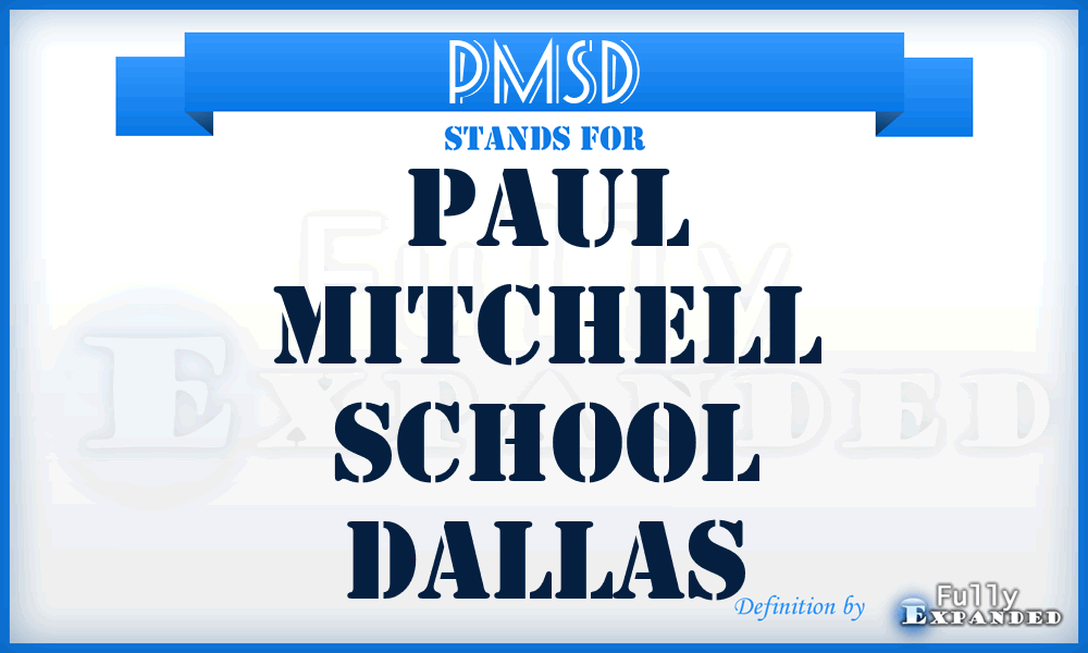 PMSD - Paul Mitchell School Dallas