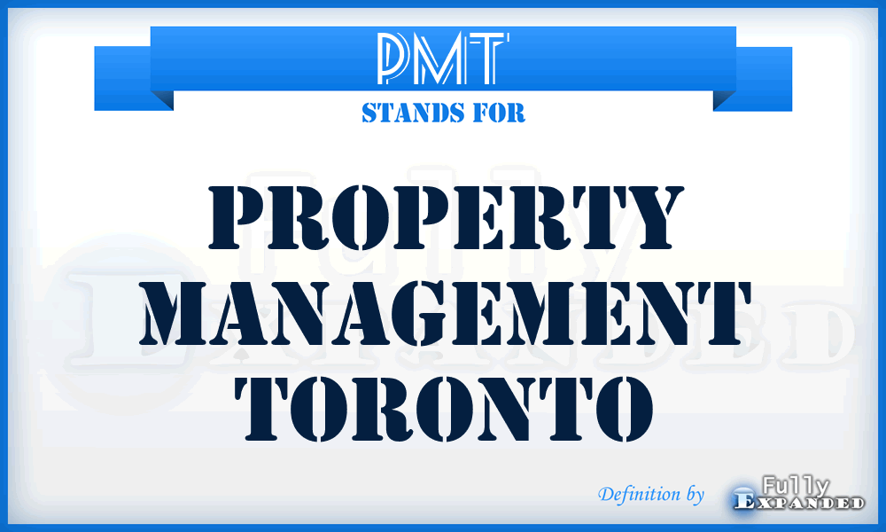 PMT - Property Management Toronto
