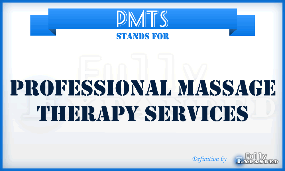 PMTS - Professional Massage Therapy Services