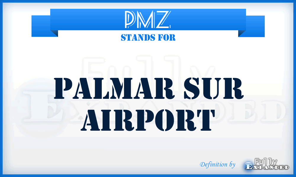 PMZ - Palmar Sur airport