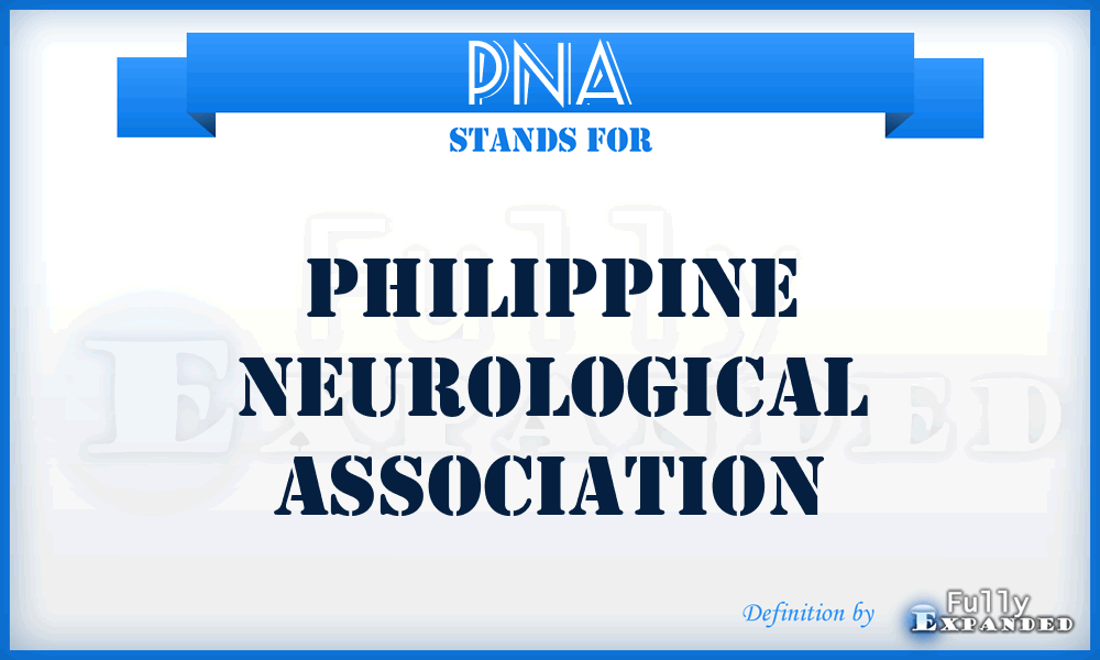 PNA - Philippine Neurological Association