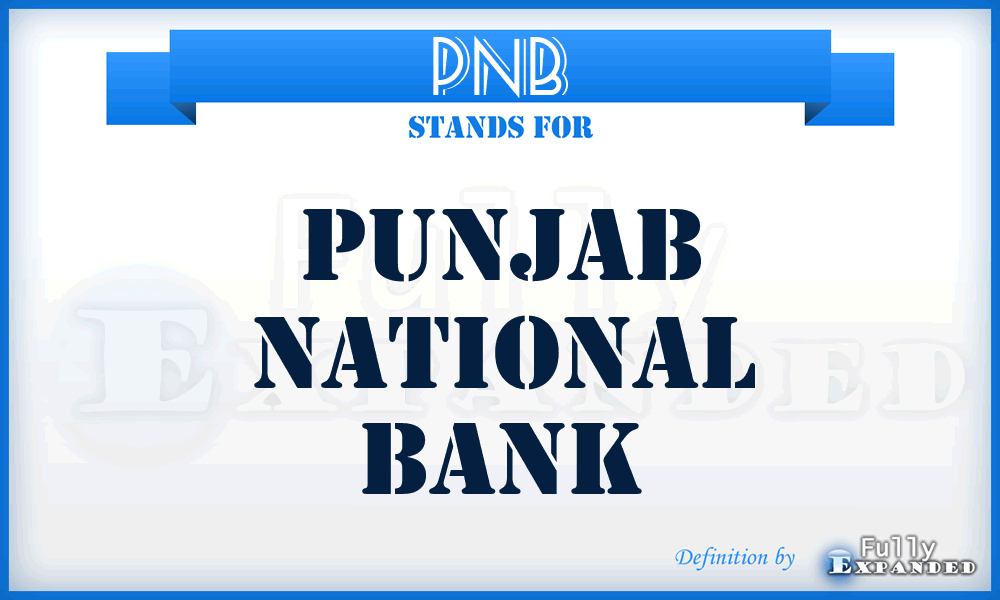 PNB - Punjab National Bank