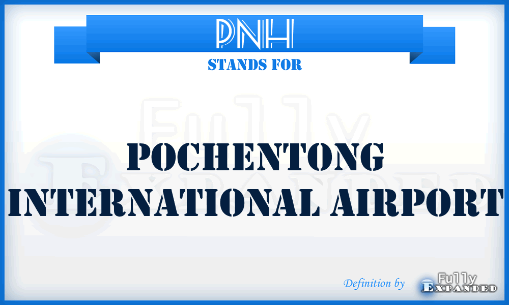 PNH - Pochentong International airport
