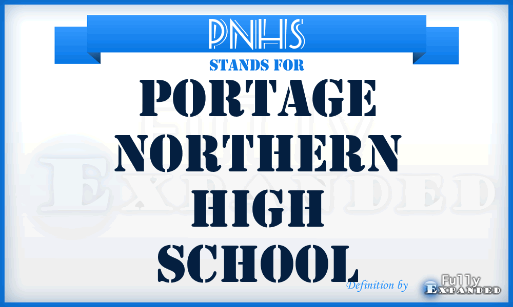 PNHS - Portage Northern High School