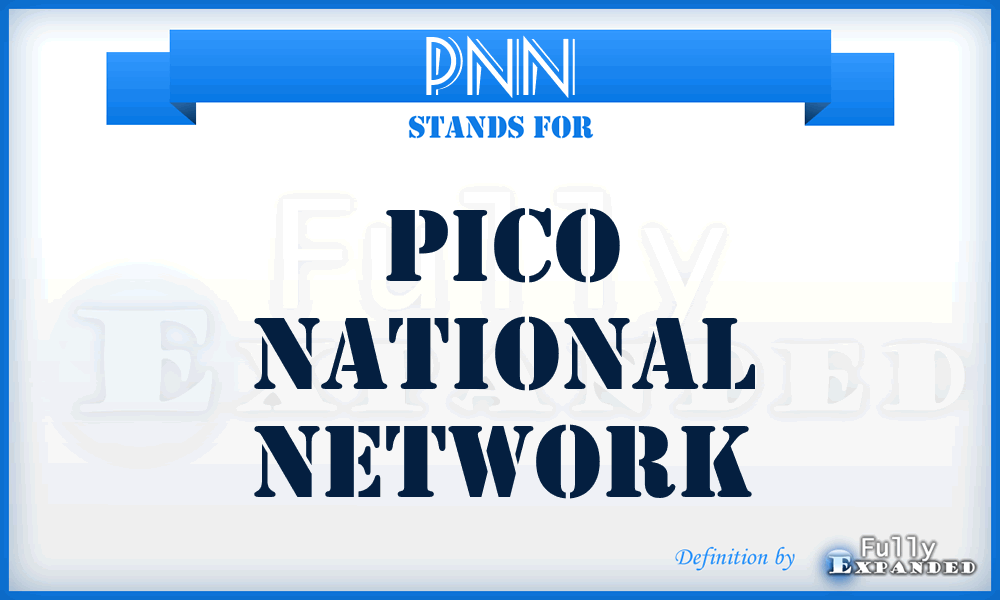 PNN - Pico National Network