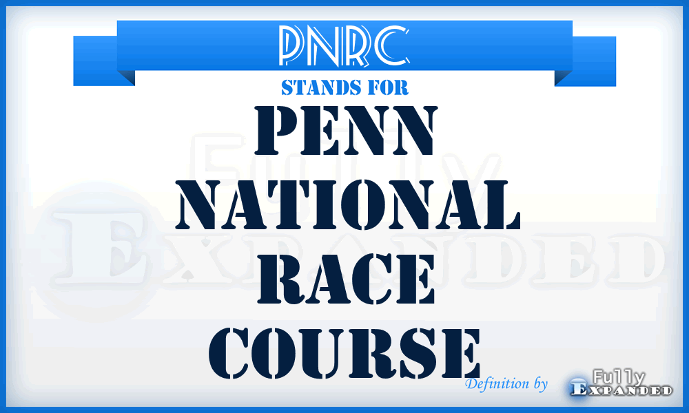 PNRC - Penn National Race Course