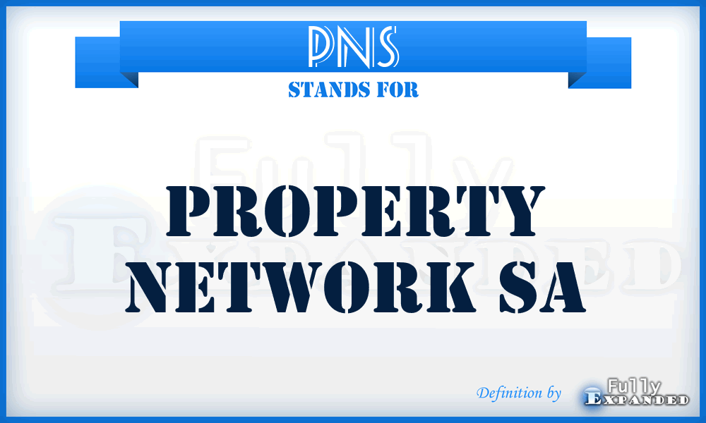 PNS - Property Network Sa