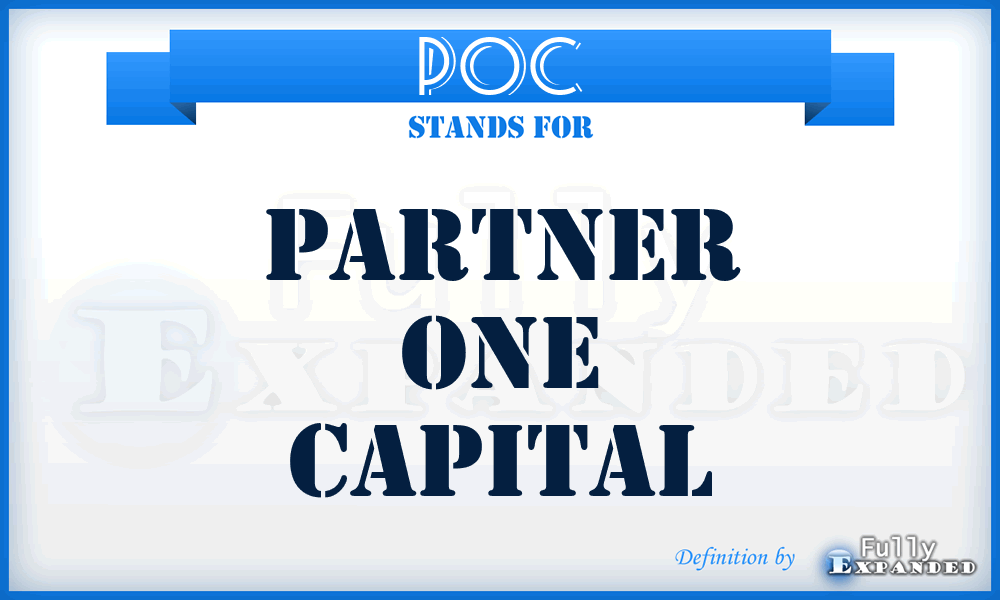 POC - Partner One Capital