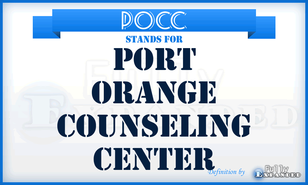 POCC - Port Orange Counseling Center