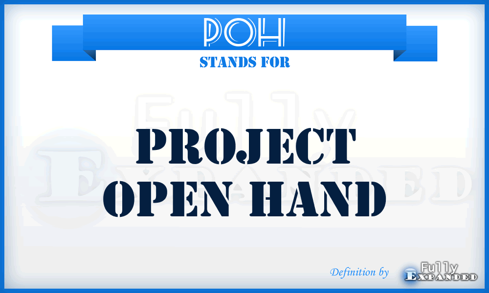 POH - Project Open Hand