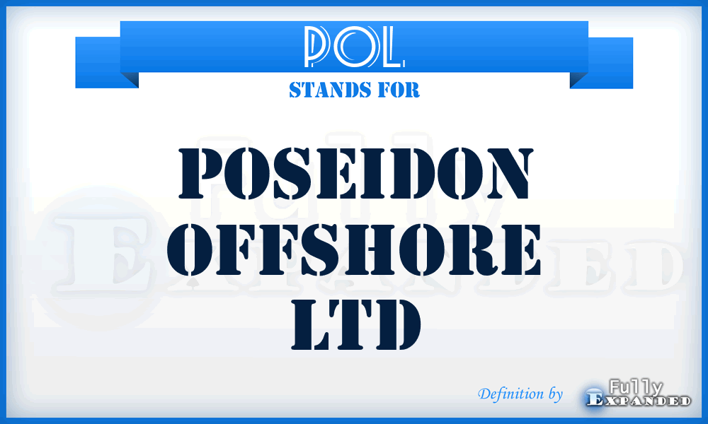 POL - Poseidon Offshore Ltd