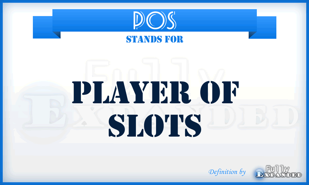 POS - Player Of Slots