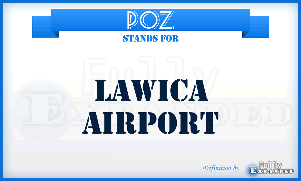 POZ - Lawica airport