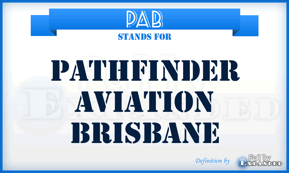 PAB - Pathfinder Aviation Brisbane