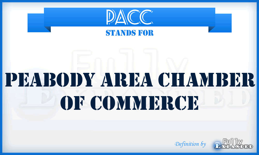 PACC - Peabody Area Chamber of Commerce