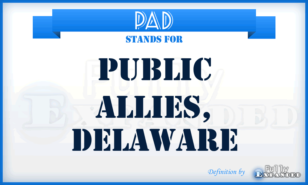 PAD - Public Allies, Delaware