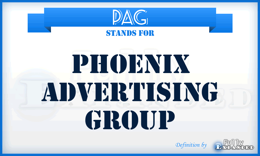 PAG - Phoenix Advertising Group