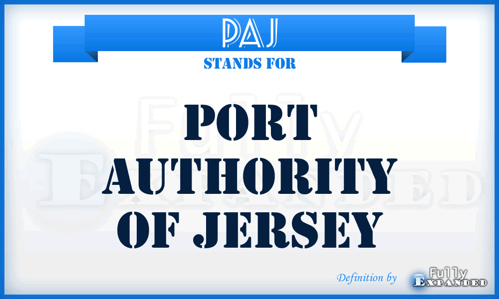 PAJ - Port Authority of Jersey