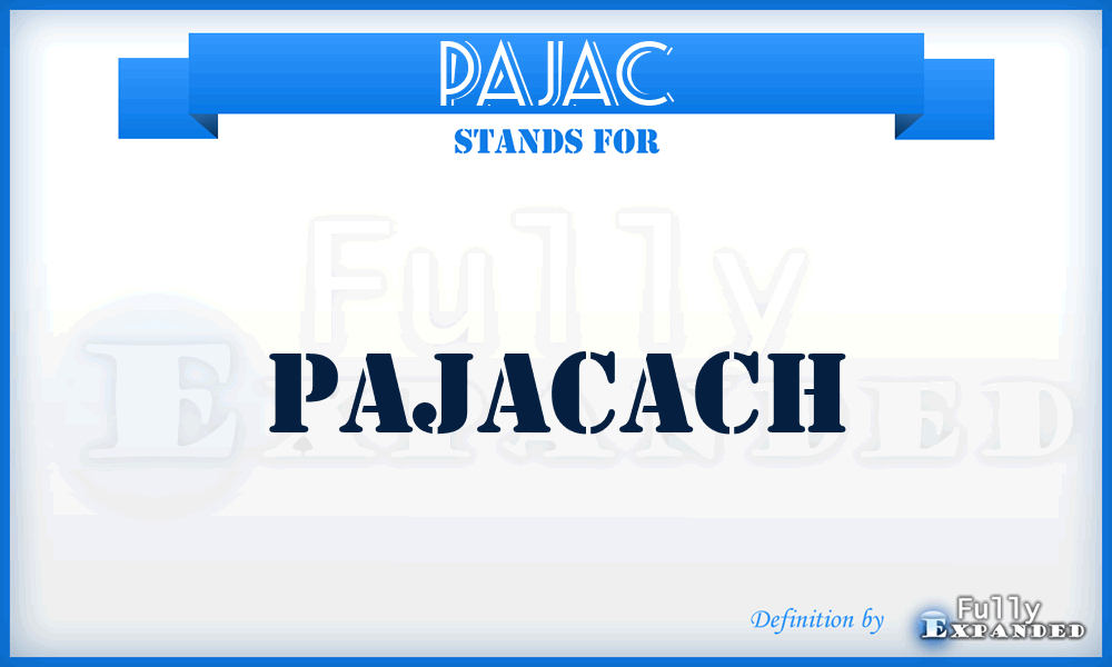 PAJAC - Pajacach