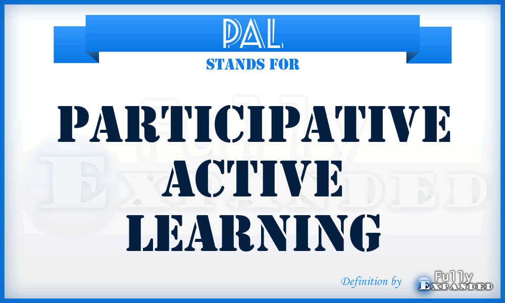PAL - Participative Active Learning