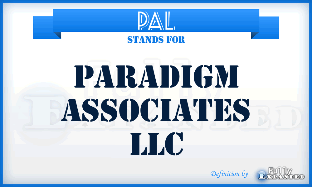 PAL - Paradigm Associates LLC