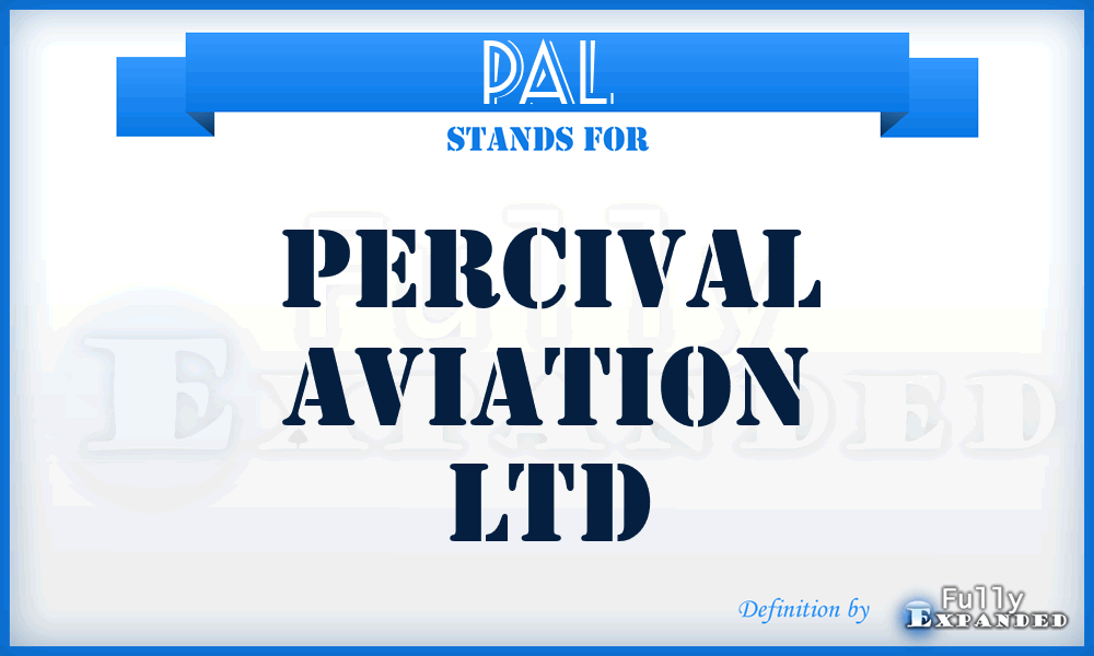 PAL - Percival Aviation Ltd