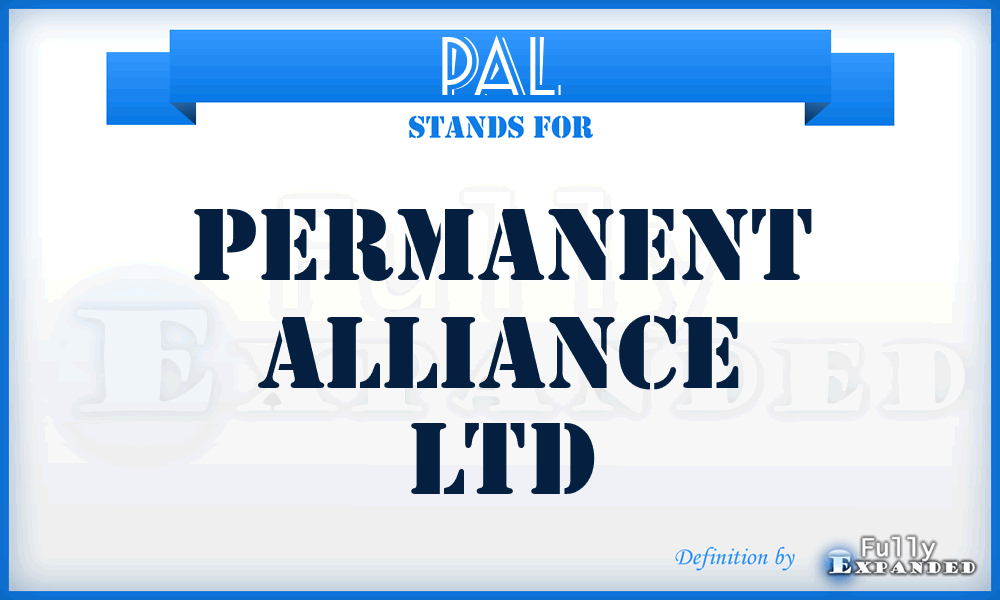 PAL - Permanent Alliance Ltd