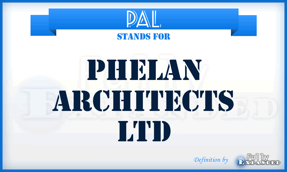 PAL - Phelan Architects Ltd