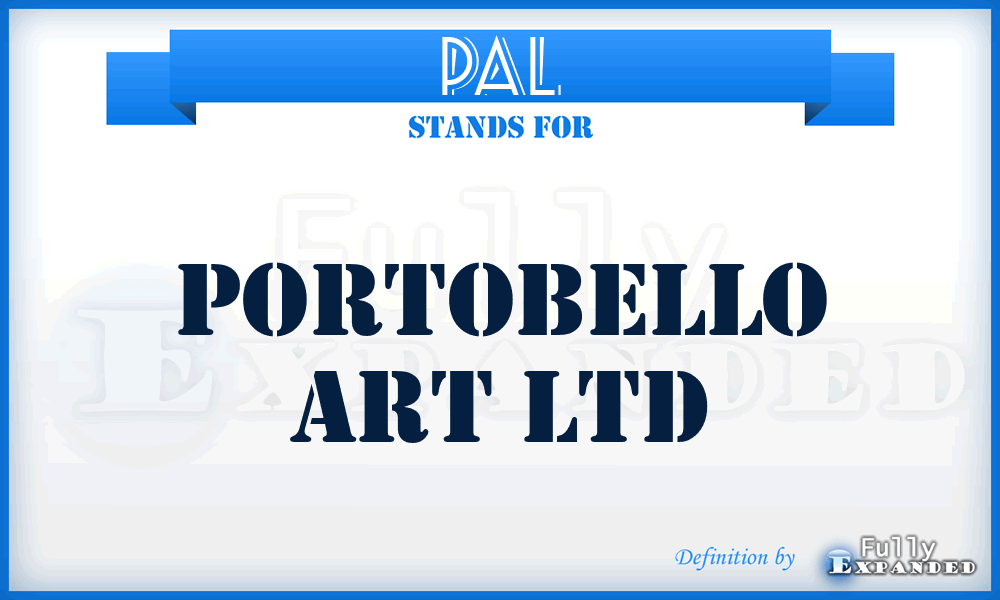 PAL - Portobello Art Ltd