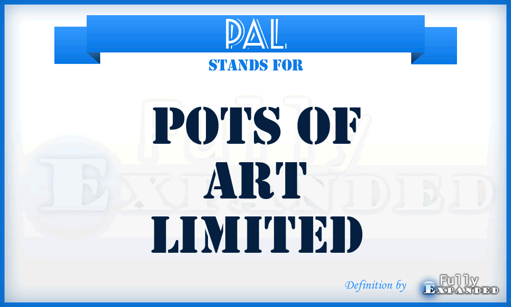 PAL - Pots of Art Limited