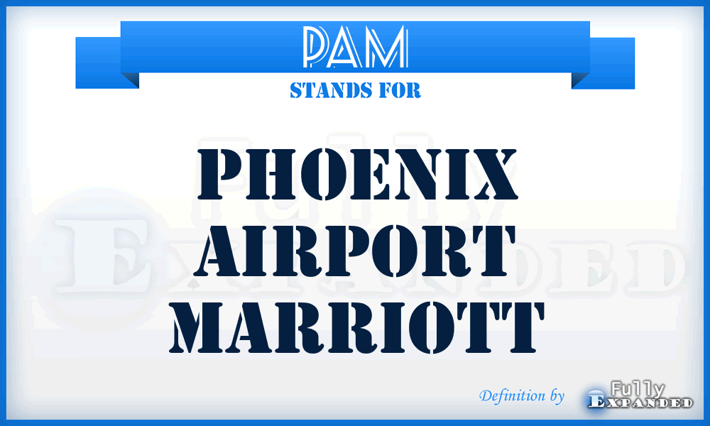 PAM - Phoenix Airport Marriott