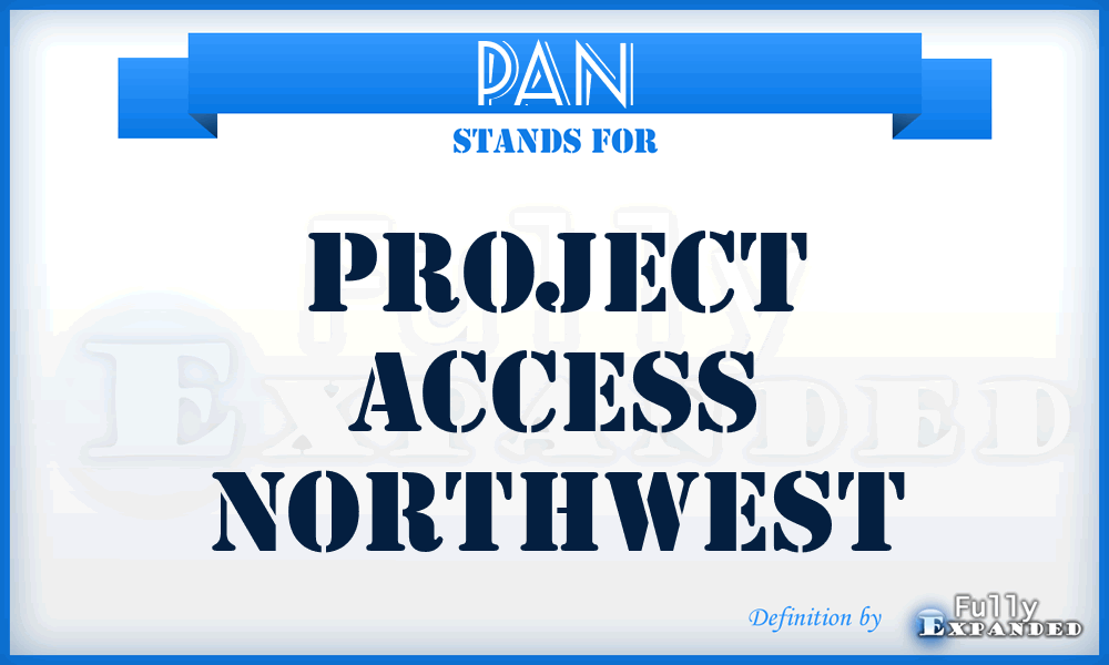 PAN - Project Access Northwest