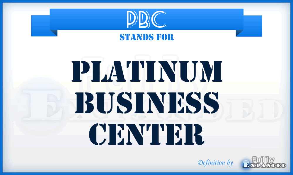 PBC - Platinum Business Center