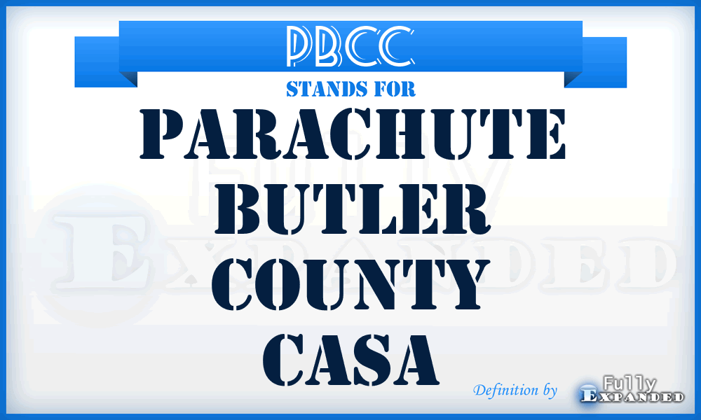 PBCC - Parachute Butler County Casa