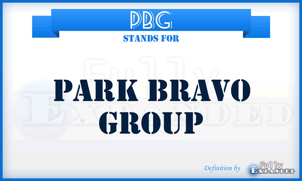PBG - Park Bravo Group