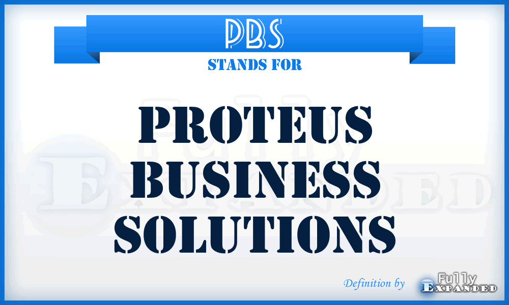 PBS - Proteus Business Solutions
