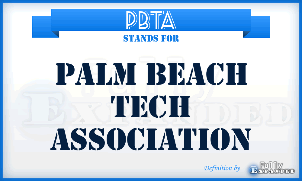 PBTA - Palm Beach Tech Association