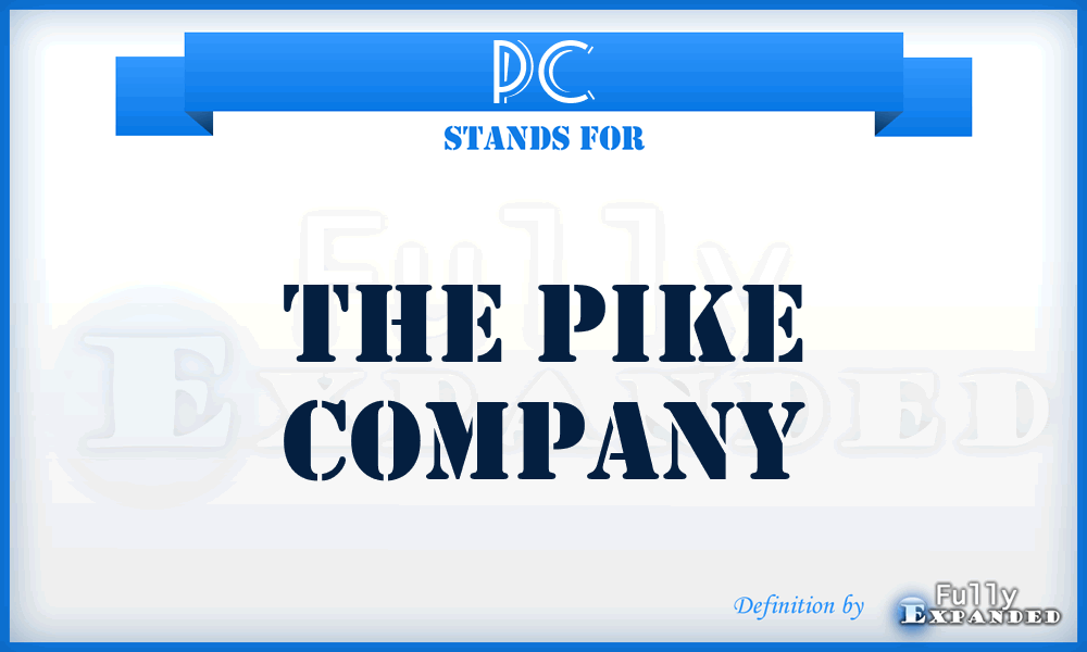 PC - The Pike Company