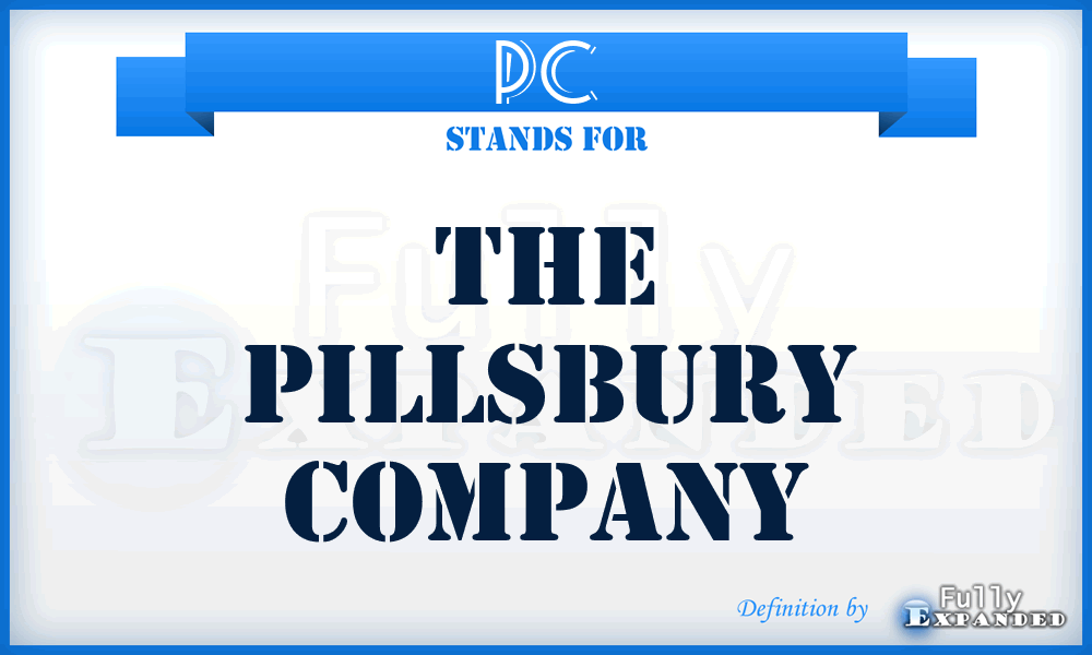 PC - The Pillsbury Company