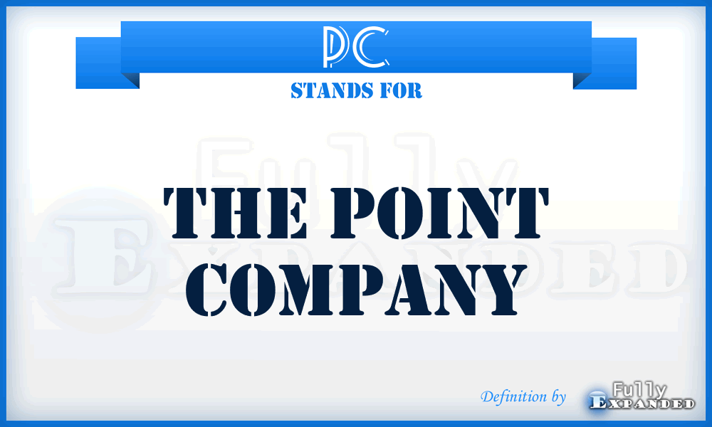 PC - The Point Company