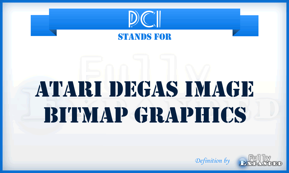 PC1 - Atari Degas Image Bitmap graphics