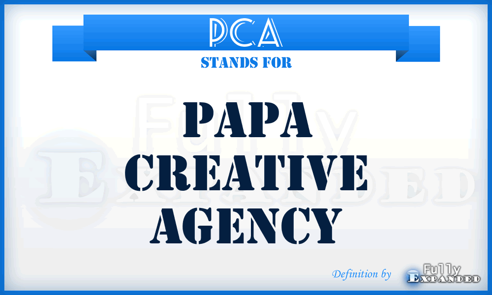 PCA - Papa Creative Agency