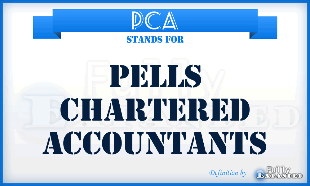 PCA - Pells Chartered Accountants