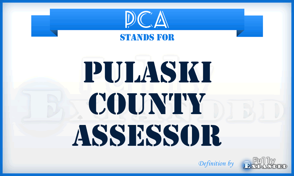 PCA - Pulaski County Assessor