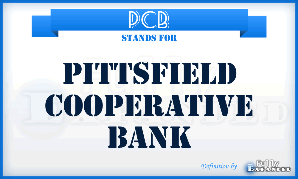 PCB - Pittsfield Cooperative Bank